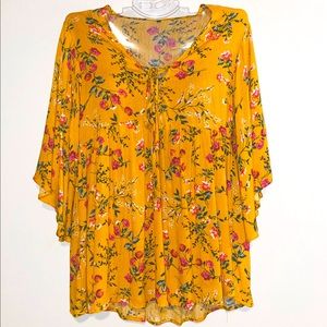 Floral Printed Skater Dress